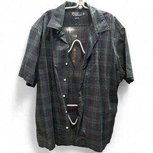 Women's retro Ralph Lauren "Adam's" button up large (L6) 28" ptp